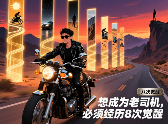 付费文章：想成为老司机，必须经历8次觉醒-大伟资源网