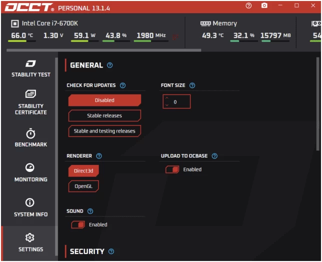 OCCT电脑硬件测试 烤鸡测试软件 v17.0.7 便携版-大伟资源网