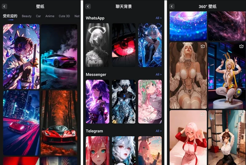 WallFancy 壁纸 v1.8.5 会员版，海量壁纸免费畅享-大伟资源网