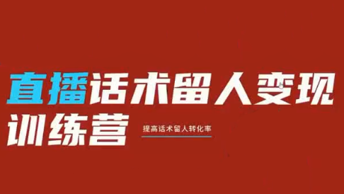 纹汐·直播话术留人变现训练营-大伟资源网