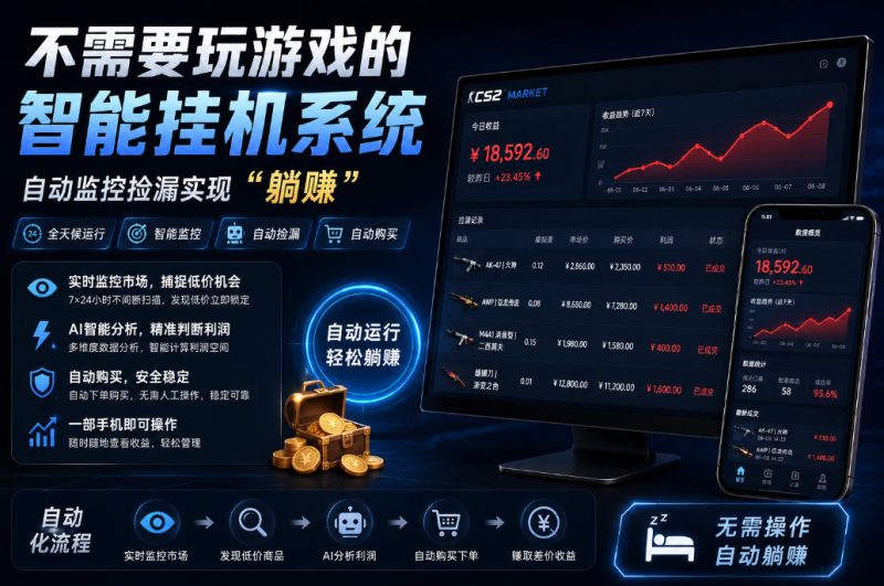 不用玩游戏的游戏搬砖项目，无需自己挂G，无需购买任何额外设备，所有数据支持任何形式验证【揭秘】-大伟资源网