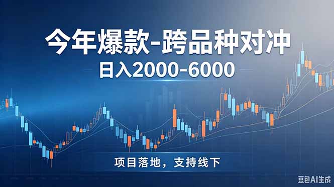 跨品种最新对冲震撼首发！日收益2000-6000+，项目绿色长久，安全稳健，合规靠谱，可批量放大-大伟资源网