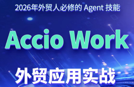 铭超老师·AccioWork外贸Agent应用实战-大伟资源网