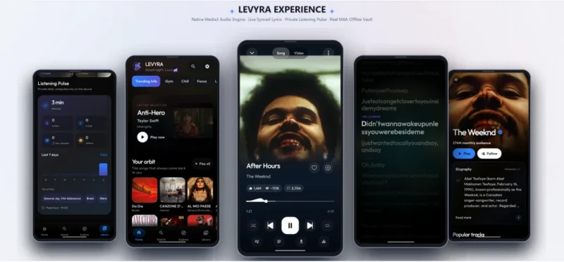 Levyra 音乐播放器 v2.5.8-大伟资源网