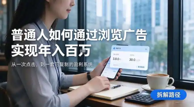 2026最新技术，24小时全自动浏览广告，全网独家项目，单台设备日入200+新手小白可快速上手，支持实地学习实地考察【揭秘】-大伟资源网