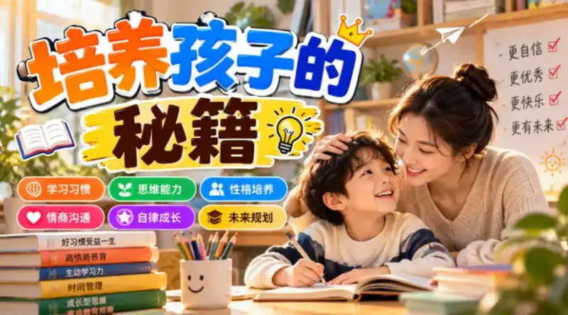 某公众号付费文章：培养孩子的秘籍-大伟资源网