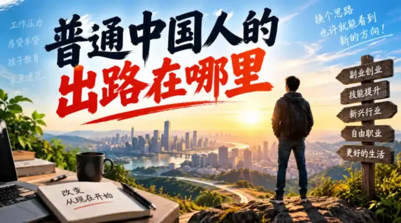 付费文章：普通中国人的出路在哪里-大伟资源网