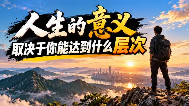 某公众号付费文章：人生的意义，取决于你能达到什么层次-大伟资源网