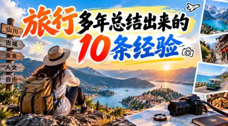 付费文章：旅行多年总结出来的10条经验-大伟资源网