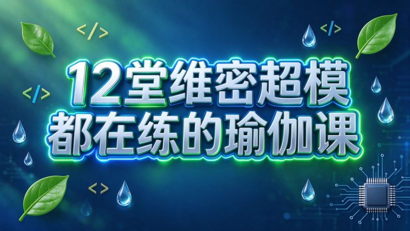 12堂维密超模都在练的瑜伽课-大伟资源网