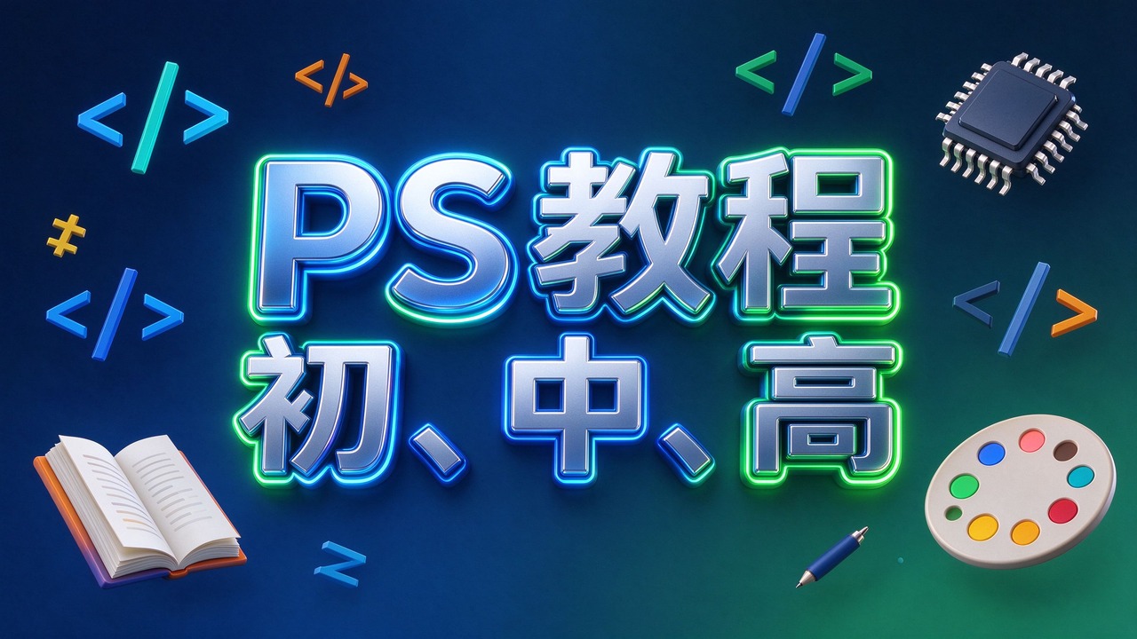 PS教程初、中、高