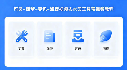 可灵–即梦–豆包–海螺视频去水印工具带视频教程-大伟资源网