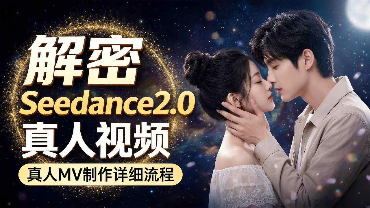 Seedance 2.0解密教程：零基础制作真人MV全流程ㅤ-大伟资源网