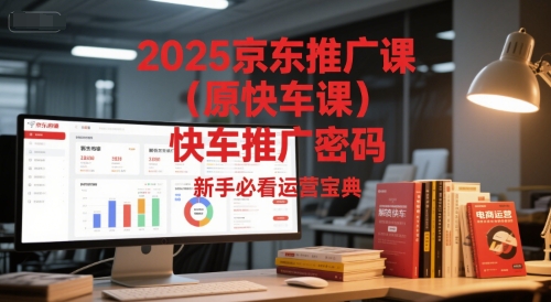 2025京东推广课（原快车课）解锁京东快车推广密码，新手必看运营宝典-大伟资源网