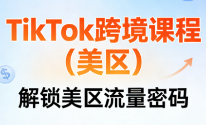 TikTok跨境课程(美区)-大伟资源网