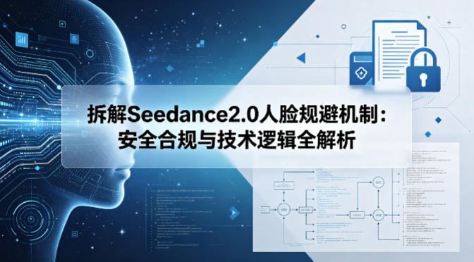 拆解Seedance2.0人脸规避机制：安全合规与技术逻辑全解析-大伟资源网