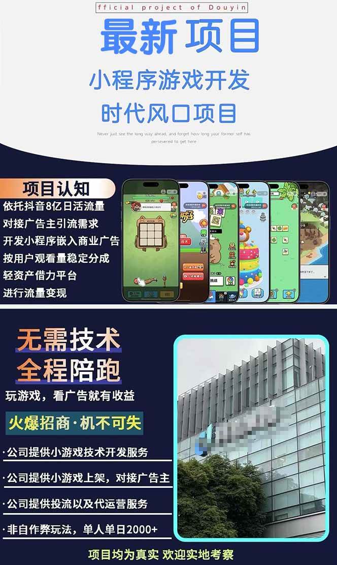 图片[2]-（15442期）2025最热抖音项目 Ai时代风口项目小程序游戏开发 实测单个游戏日收入1800+-大伟资源网