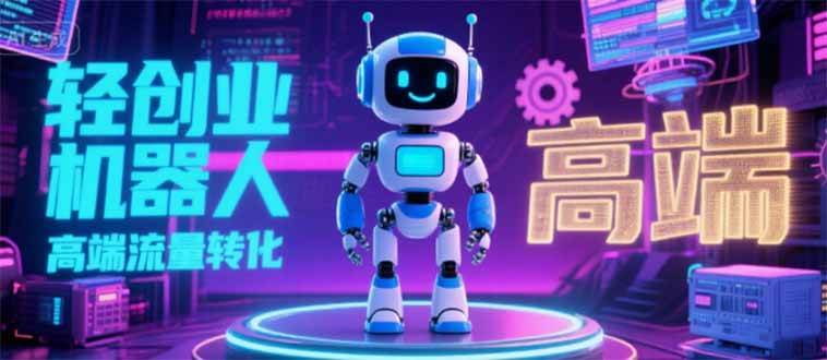 （15537期）2025 独立玩家必看：机器人 IP 流量转化新玩法，N 粉变现高效路径揭秘-大伟资源网