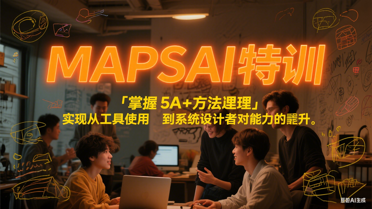 MAPSAI 特训，掌握 5A + 方法论，实现从工具使用者到系统设计者的能力跃升-大伟资源网