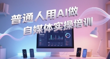 普通一个人用AI做自媒体，助你轻松开启AI自媒体创作之路-大伟资源网
