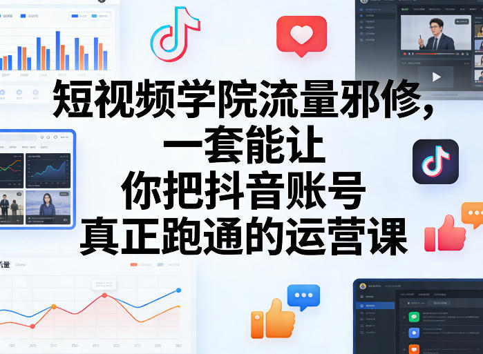 从0到1用PPT制作自媒体视频，带你零基础起步，用PPT打造吸睛自媒体视频-大伟资源网