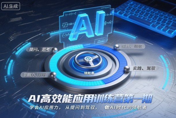 AI高效能应用训练营第一期，学会AI应用力，从提问到驾驭，做AI时代的领航者(更新)-大伟资源网