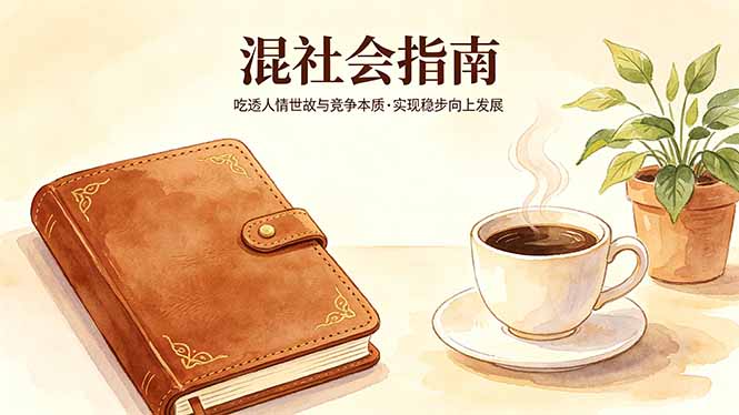 付费文章：混社会指南，吃透人情世故与竞争本质，实现稳步向上发展-大伟资源网