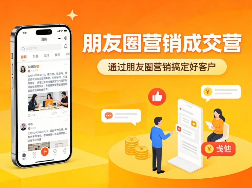 朋友圈营销成交营，通过朋友圈营销来搞定好客户-大伟资源网