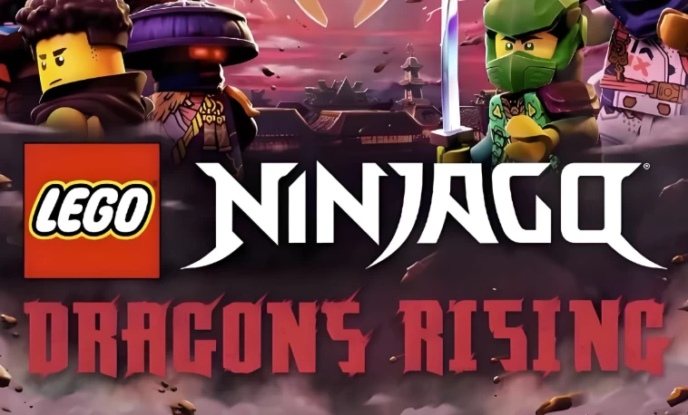 少儿英语启蒙动画《乐高幻影忍者：神龙崛起 Ninjago Dragons Rising (1-2季视频+音频) 》-大伟资源网