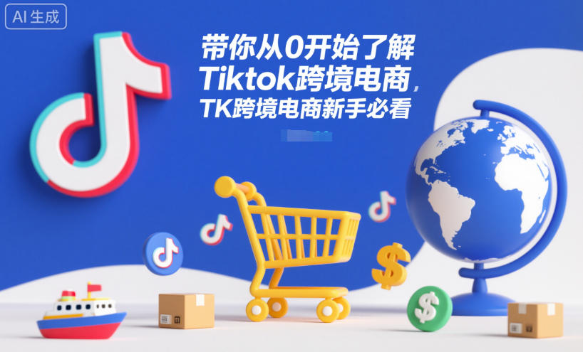 带你从0开始了解Tiktok跨境电商，TK跨境电商新手必看-大伟资源网