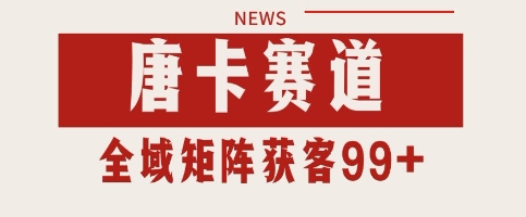 唐卡赛道私域引流获客 自热矩阵SOP日引流99+精准客资【揭秘】-大伟资源网