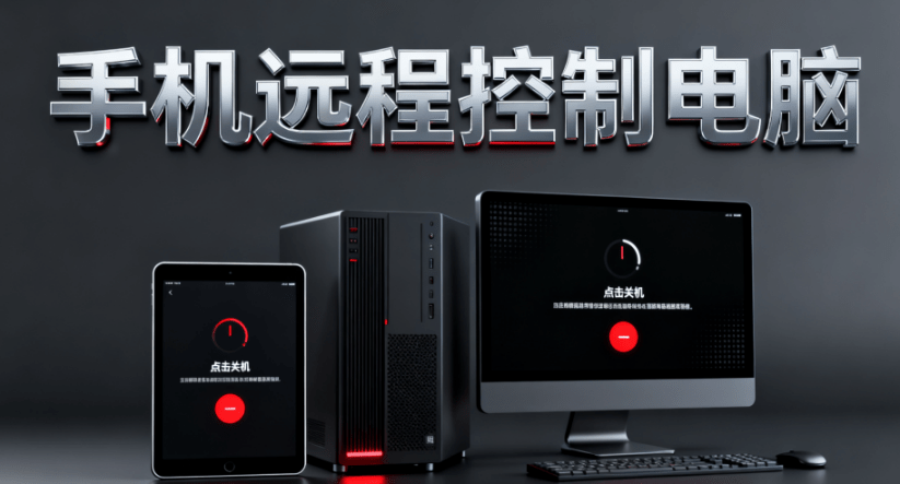 这也能远程操控？手机远程控制电脑，支持访问文件、关机、启动程序、访问屏幕等，免费快速使用Hipc-大伟资源网