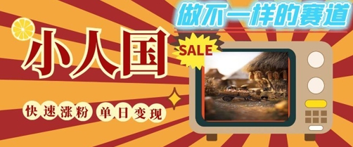 DeepSeek+绘图+视频制作小人国微观视频，小白轻轻松松上手，条条爆款，条条变现，单日就能收益-大伟资源网