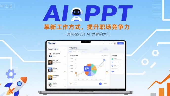 AI+PPT：革新工作方式，提升职场竞争力，一课带你打开 AI 世界的大门-大伟资源网