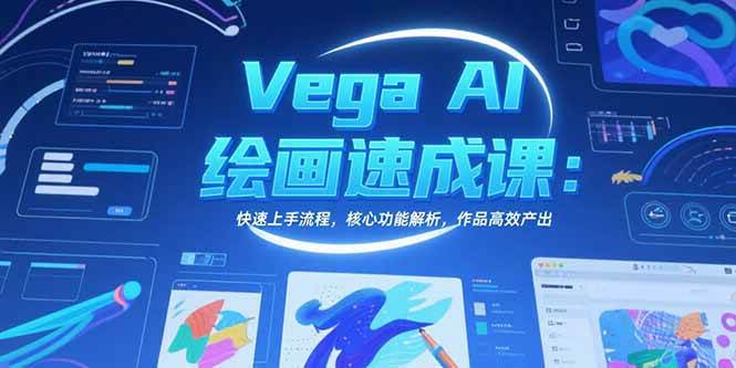 （15470期）Vega AI绘画速成课：快速上手流程，核心功能解析，作品高效产出-大伟资源网