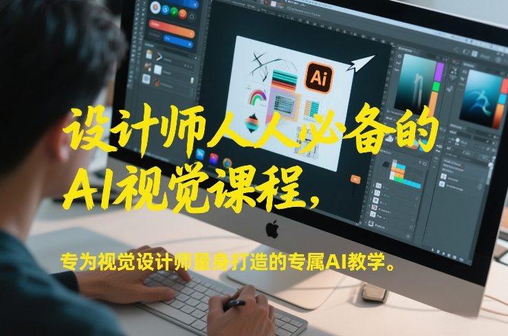 设计师人人必备的AI视觉课程，专为视觉设计师量身打造的专属AI教学-大伟资源网
