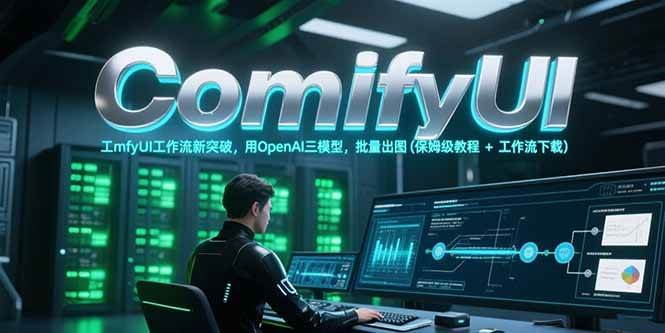 （15191期）ComfyUI工作流新突破，用OpenAI三模型，批量出图(保姆级教程+工作流下载)-大伟资源网