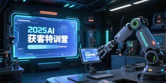 （15289期）2025AI获客特训营，AI图文视频全制作，deepseek工具实操教学-大伟资源网