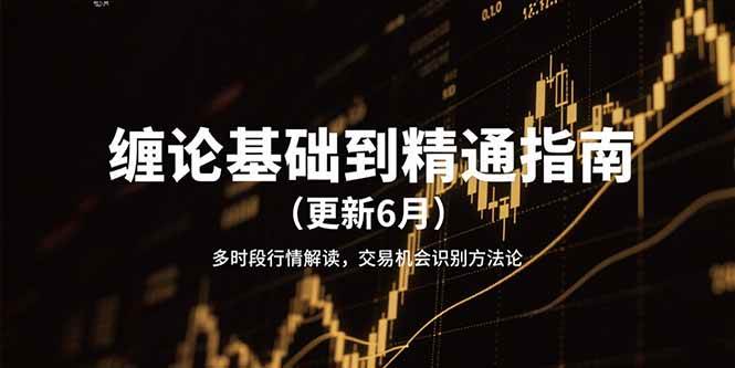 缠论基础到精通指南（更新6月）多时段行情解读，交易机会识别方法论-大伟资源网