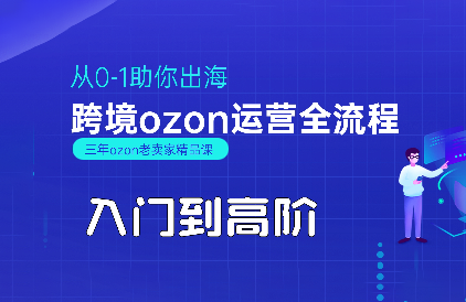 悟空跨境·OZON入门到高阶全流程-大伟资源网