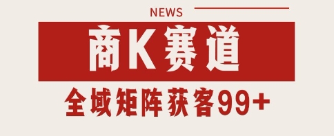 小红书某音商K赛道引流获客 自热矩阵日引200+【揭秘】-大伟资源网