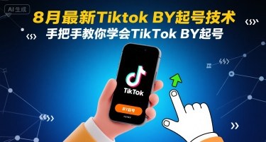 8月最新Tiktok搬运起号技术，手把手教你学会TikTok搬运起号-大伟资源网