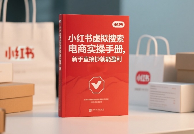 小红书⁠‬⁠‌‬⁠‬‍‍‌‬‌‍⁠‌⁠⁠‬‬‌‍虚拟搜索电商实操手册，新手直接抄就能盈利-大伟资源网