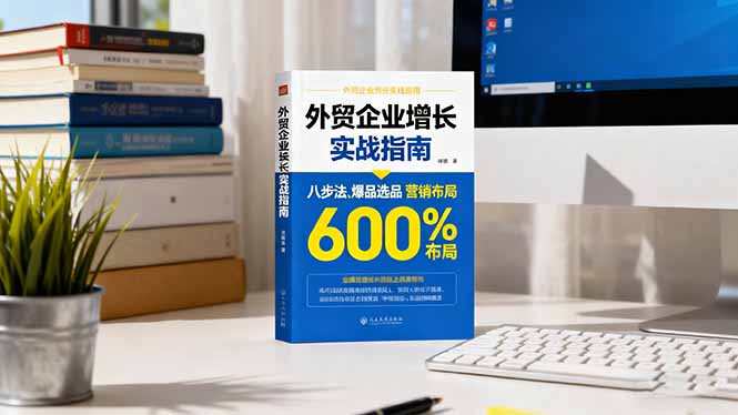 外贸企业增长实战指南，八步法、爆品选品、营销布局，业绩增长300%-大伟资源网