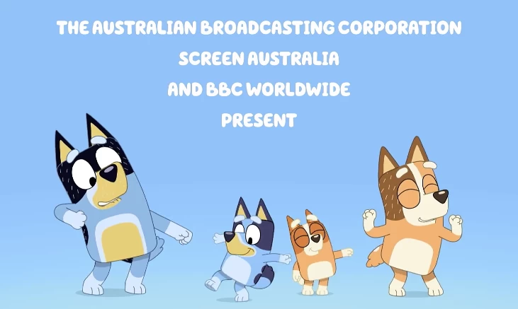 BBC出品英语启蒙亲子动画《布鲁伊 Bluey (1-3季音视频+迷你剧+台词本) 》-大伟资源网