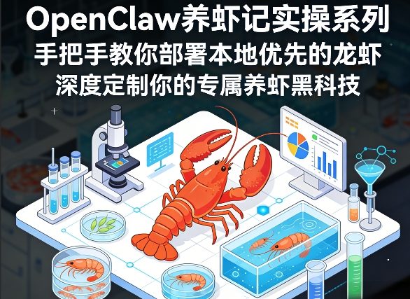 OpenClaw养虾记实操系列，手把手教你部署本地优先的龙虾，深度定制你的专属养虾黑科技(更新)-大伟资源网