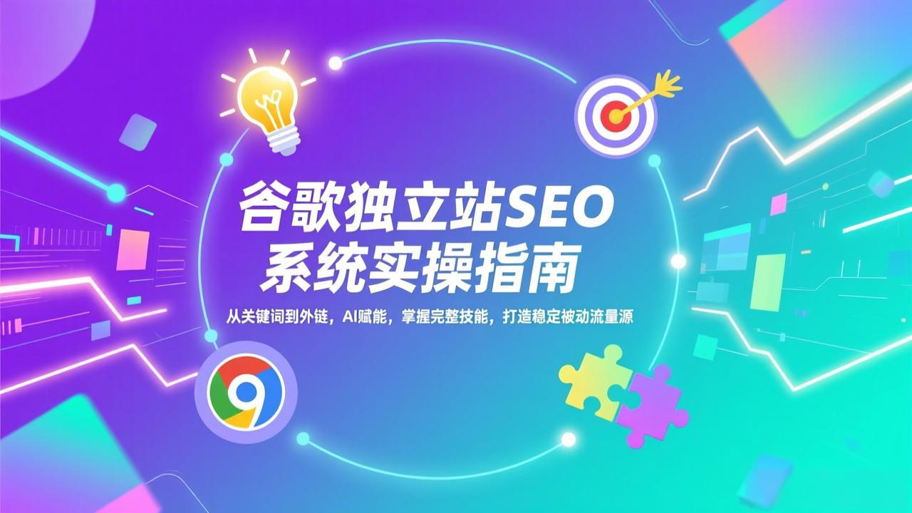 谷歌独立站SEO系统实操(更新-大伟资源网