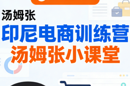 Jack老师·印尼电商训练营+汤姆张小课堂-大伟资源网