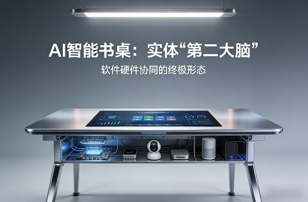 AI智能书桌搭建，构建你的实体“第二大脑”，软件硬件协同的终极形态-大伟资源网