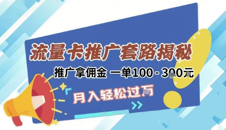 2025年外面卖1500的流量卡项目最新玩法，绿色无门槛对新手非常友好，日入3张+-大伟资源网